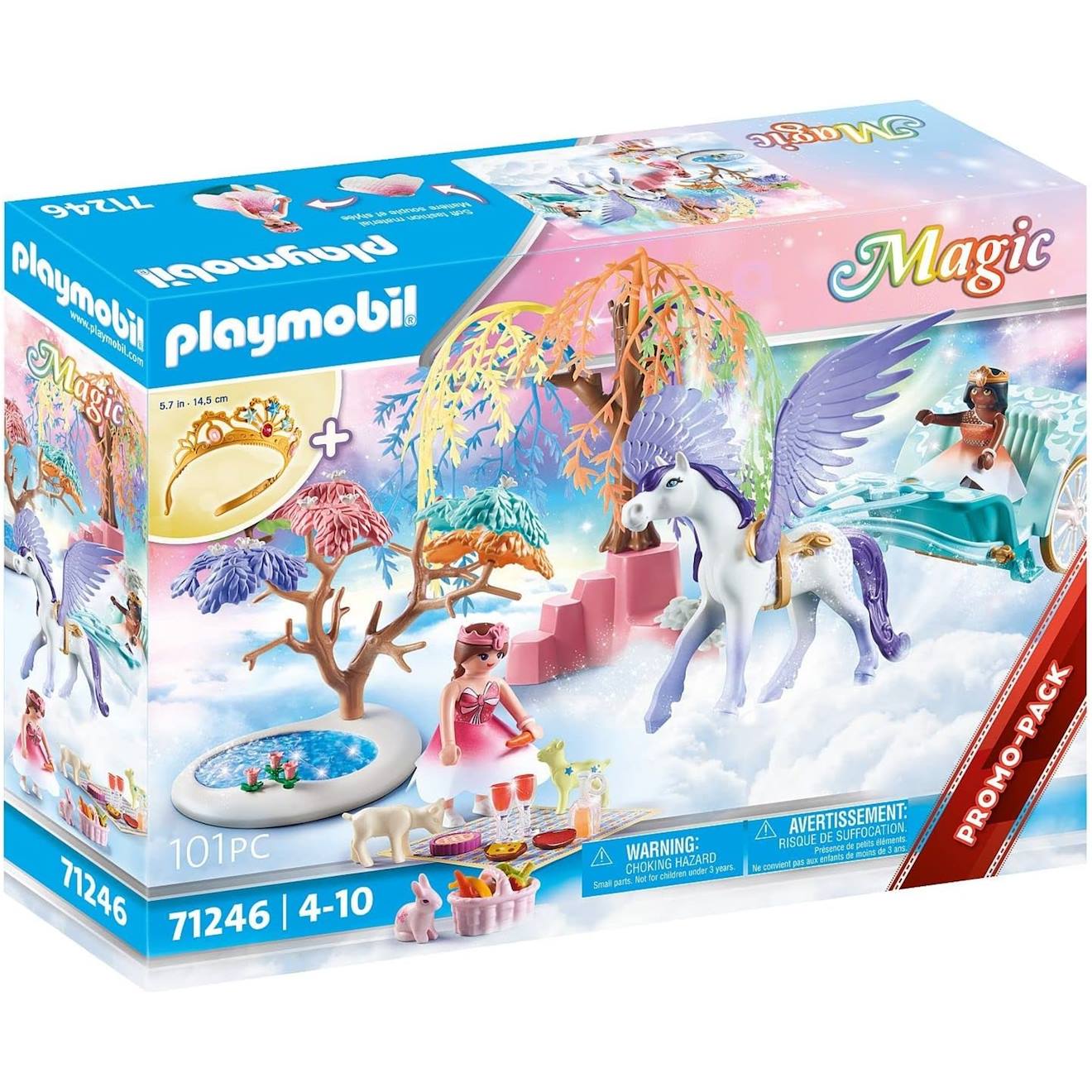 Magic Calèche Et Cheval Ailé 71246 Multicolore