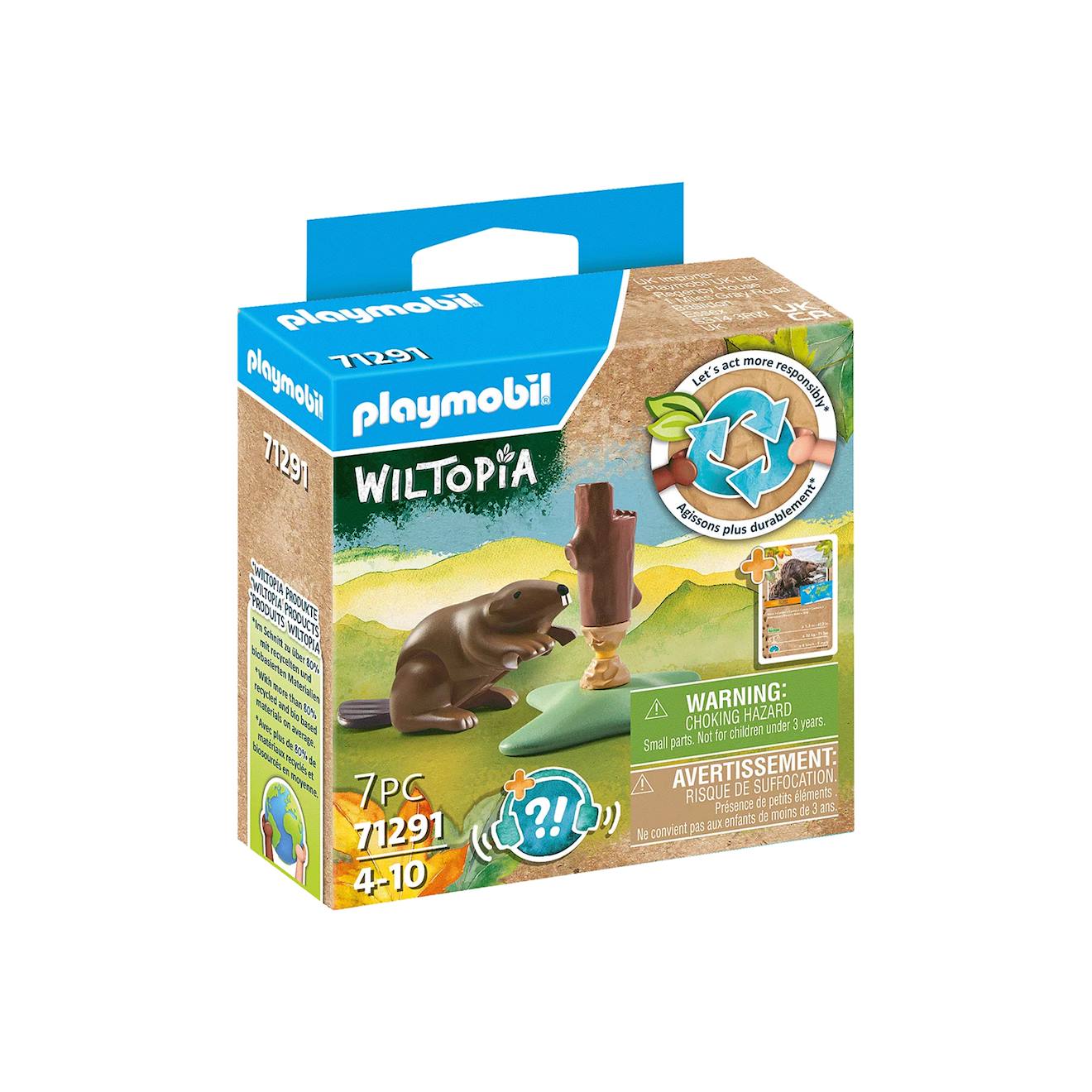 Wiltopia Castor 71291 Multicolore