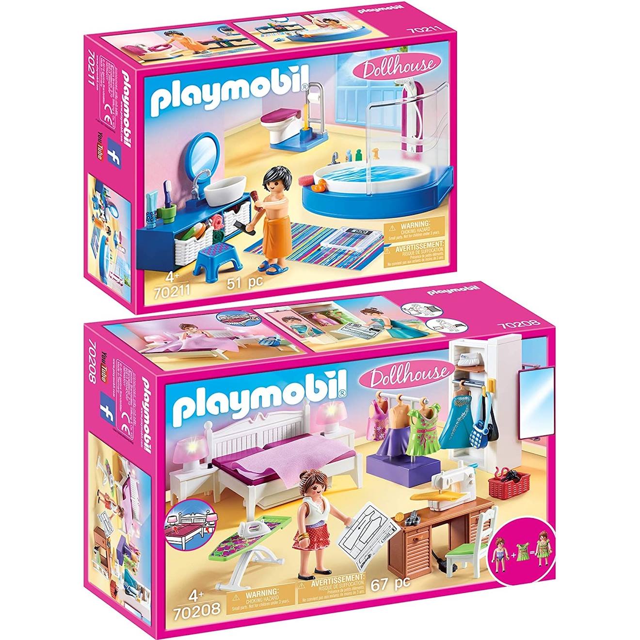 Dollhouse – 70208+70211 70208 70211 Multicolore