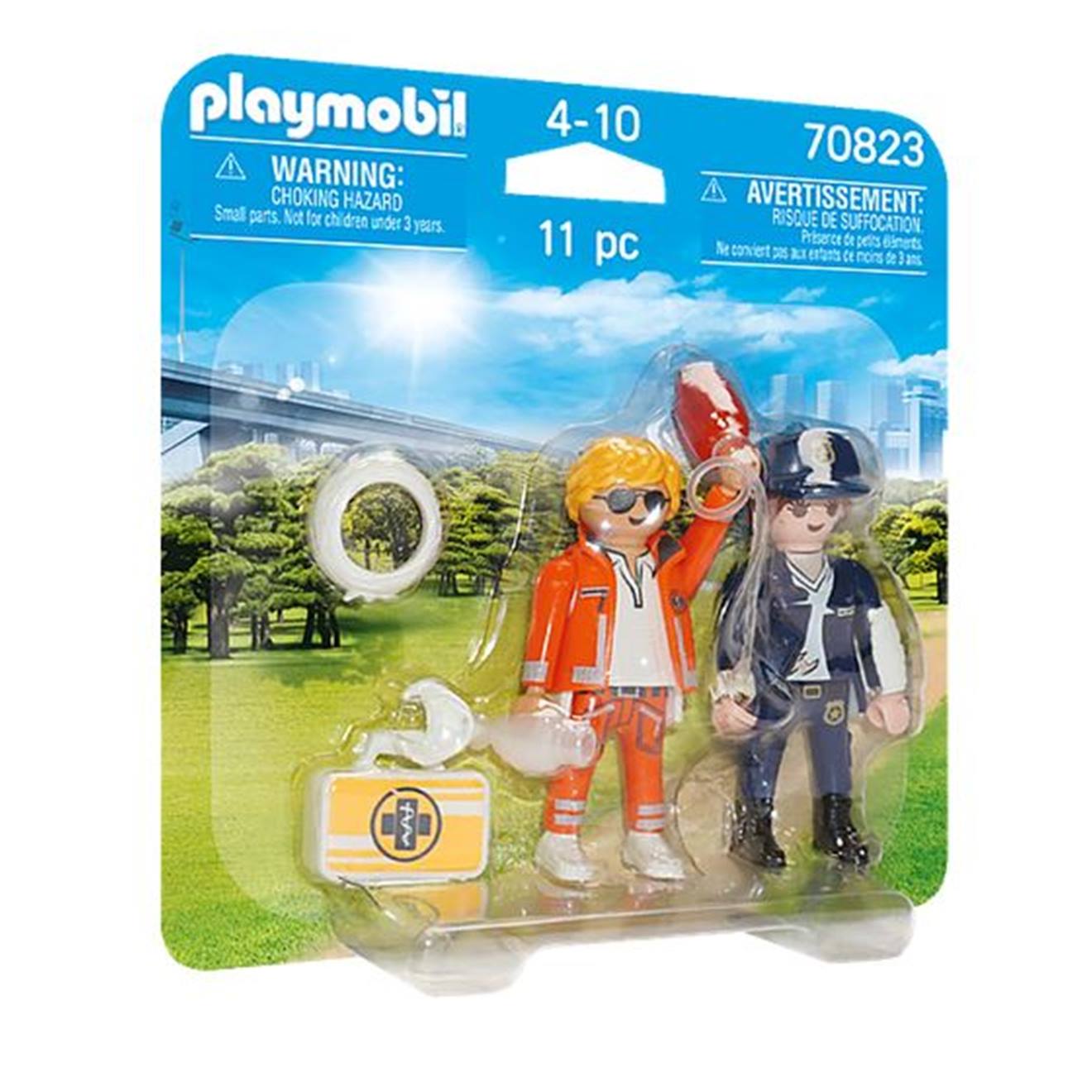 Duo Secouriste Et Policière 70823 Multicolore