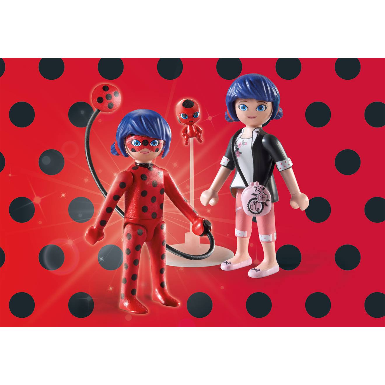 Bandai – Set Déguisement Miraculous Ladybug – Téléphone Magique, Masque, Gants, Tikki Lumineux – Dès 3 Ans