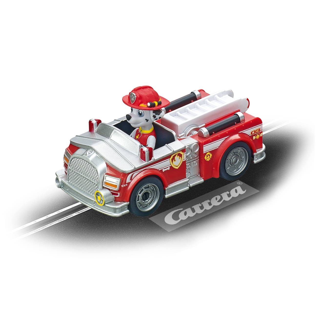 Paw Patrol - Ready Race Rescue - Marshall Gris Et Rouge