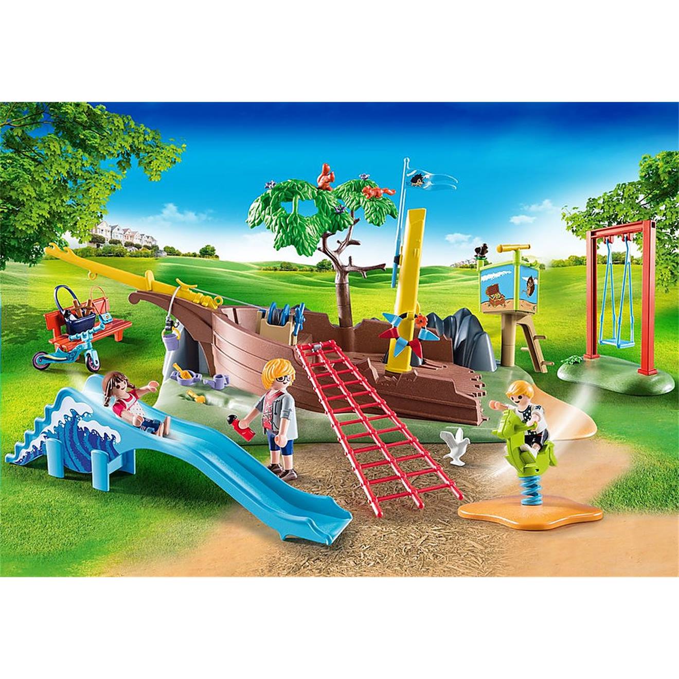 City Life Parc De Jeux Pour Enfants 70741 Multicolore