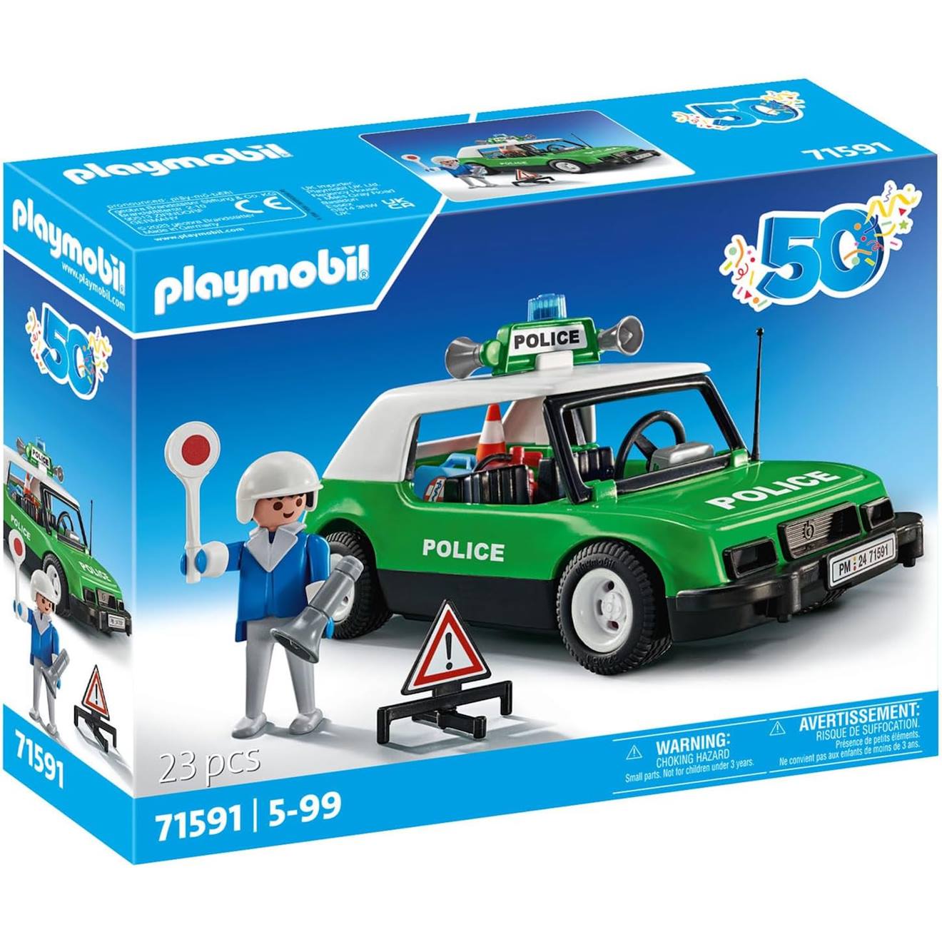 Voiture De Police Collector 71591 Multicolore