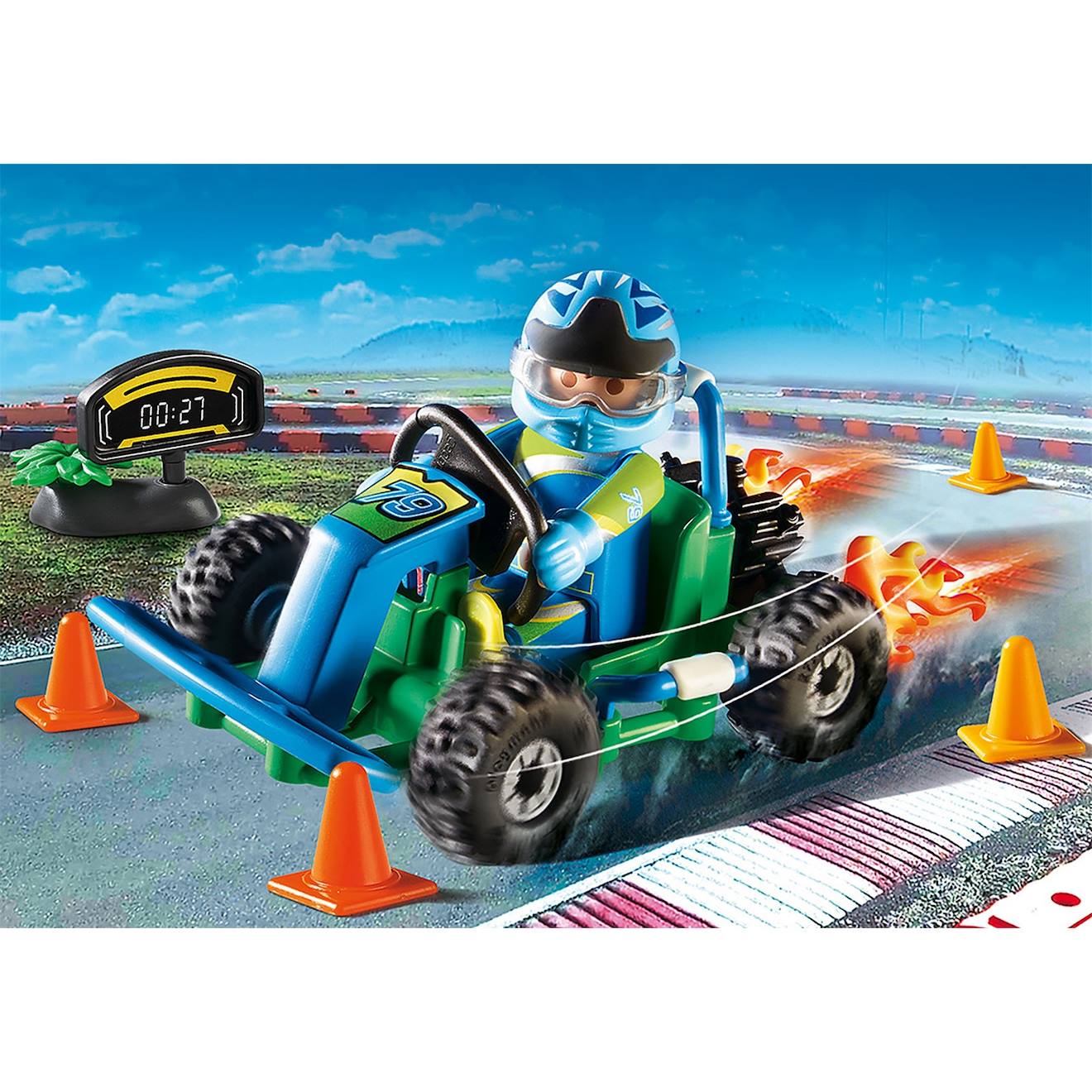 Set Cadeau Pilote De Kart 70292 Multicolore