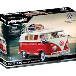Jouet-Jeux d'imagination-Playmobil 70176 volkswagen t1 combi 70176