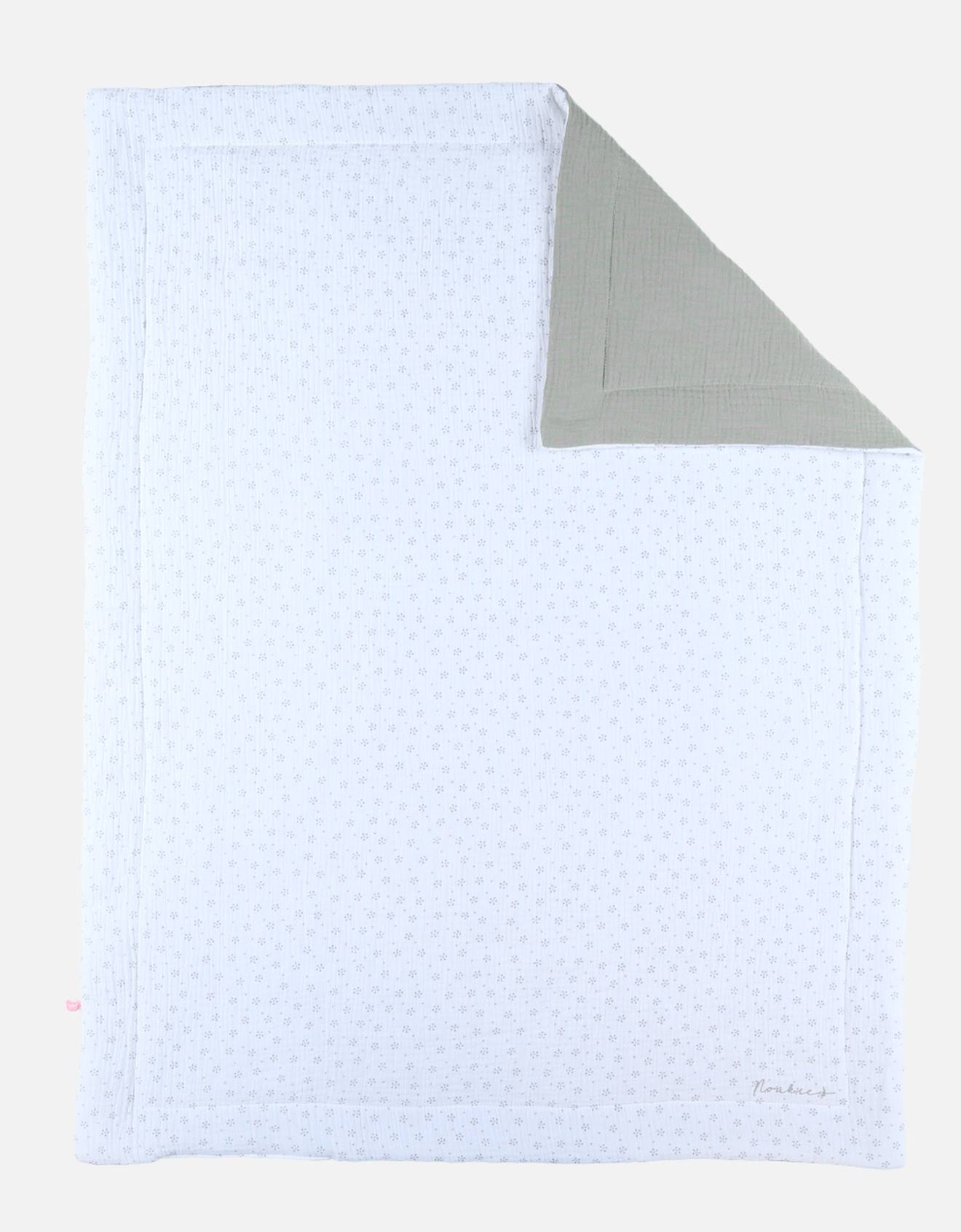 Couverture En Mousseline De Coton Gris