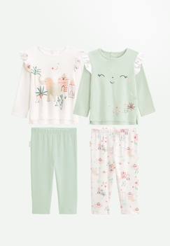 Bébé-Pyjama, surpyjama-Lot de 2 pyjamas enfant arya