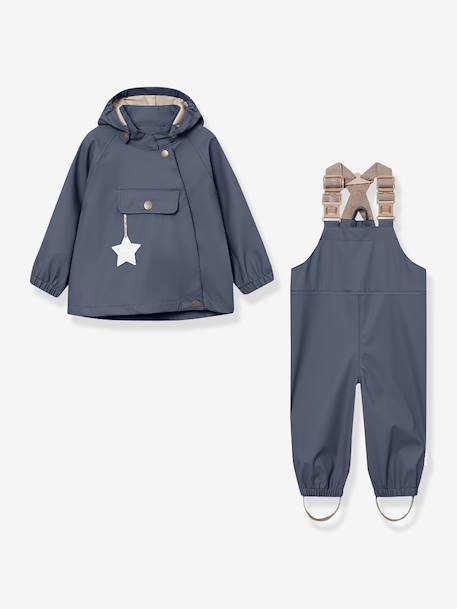 Fille-Manteau, veste-Ensemble enfant : veste de pluie & pantalon imperméable MATWAINIS