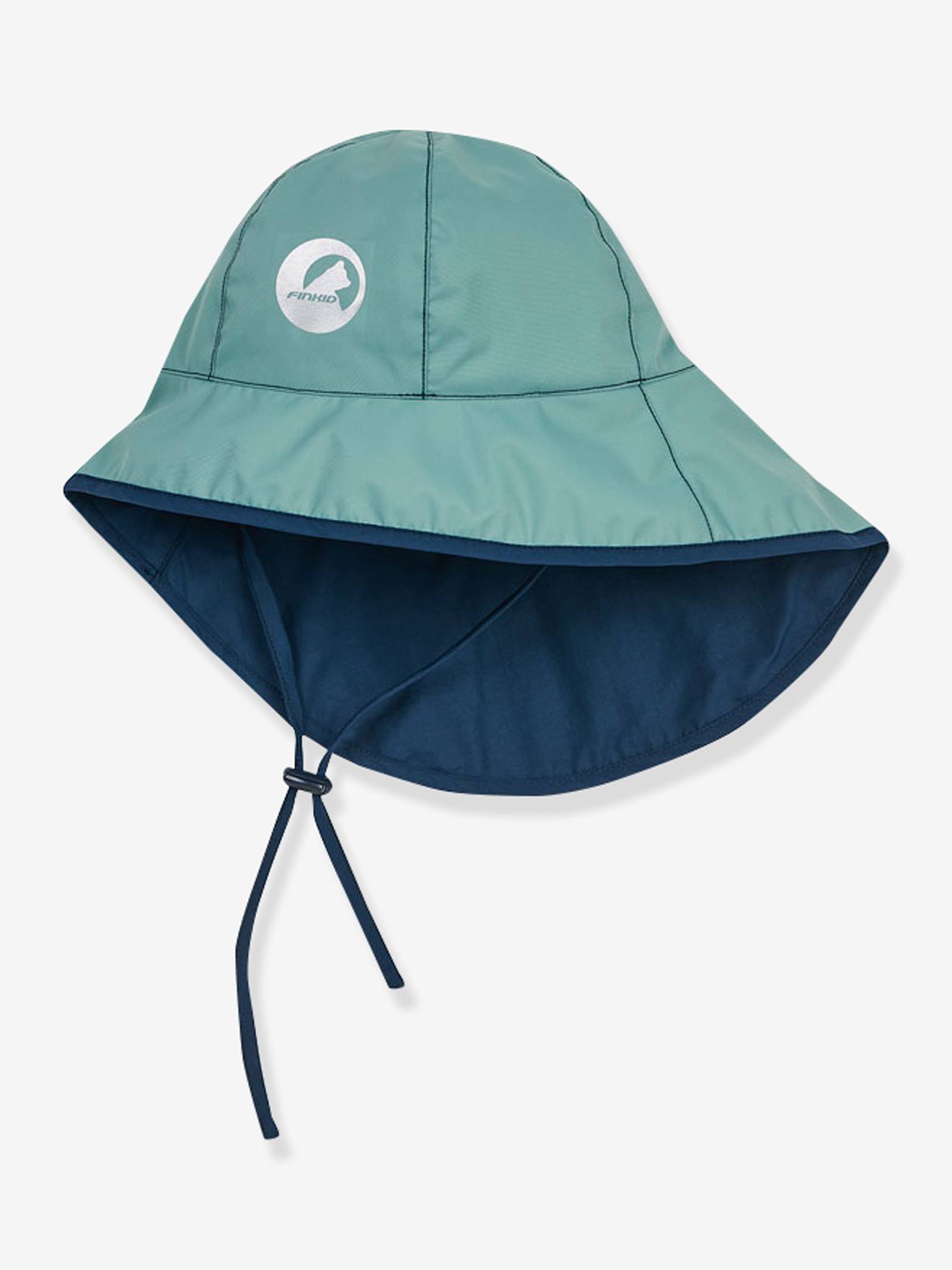 Chapeau de pluie imperméable pour enfants TIHKU finkid turquoise