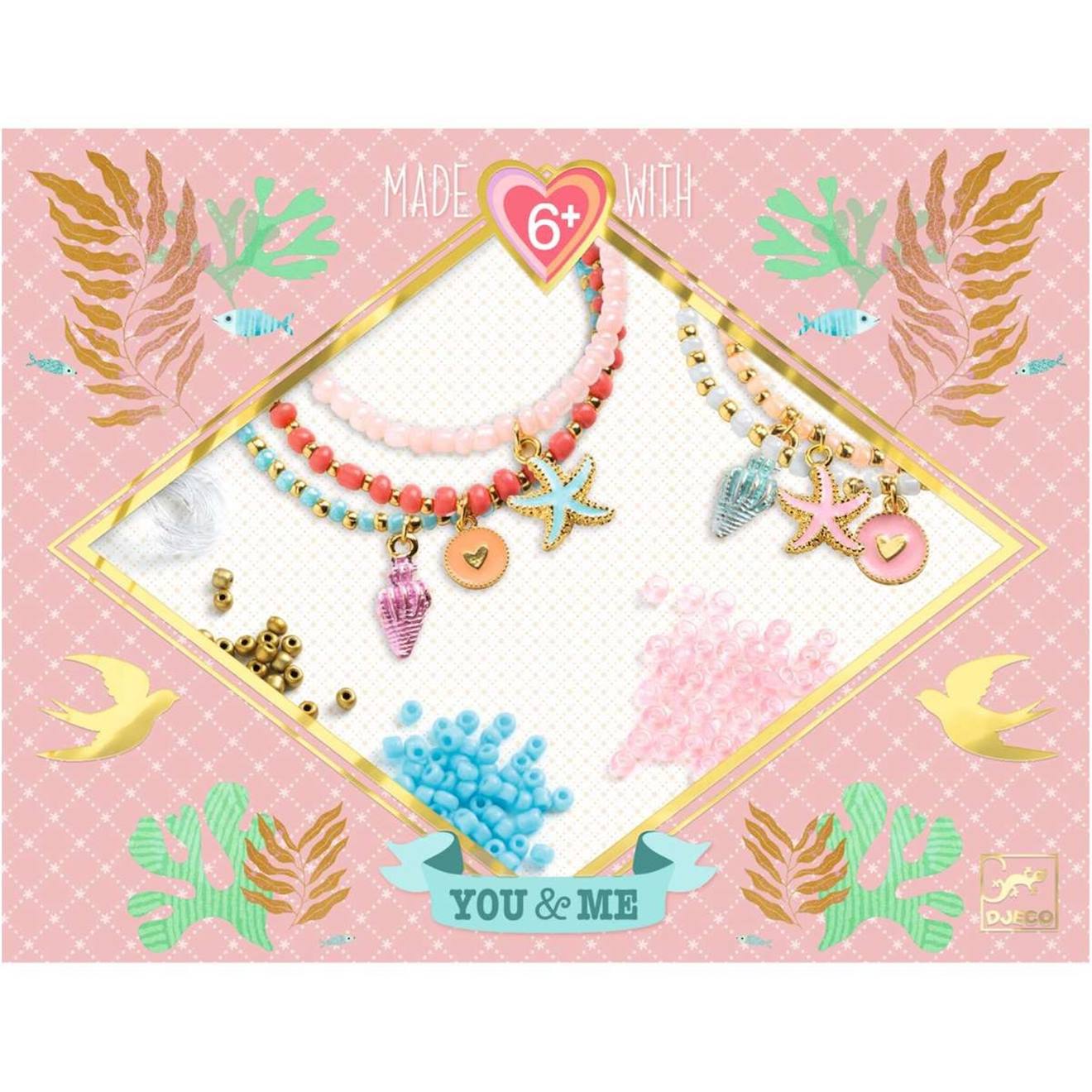 Bijoux Duo Bracelets Coquillages You & Me Multicolore