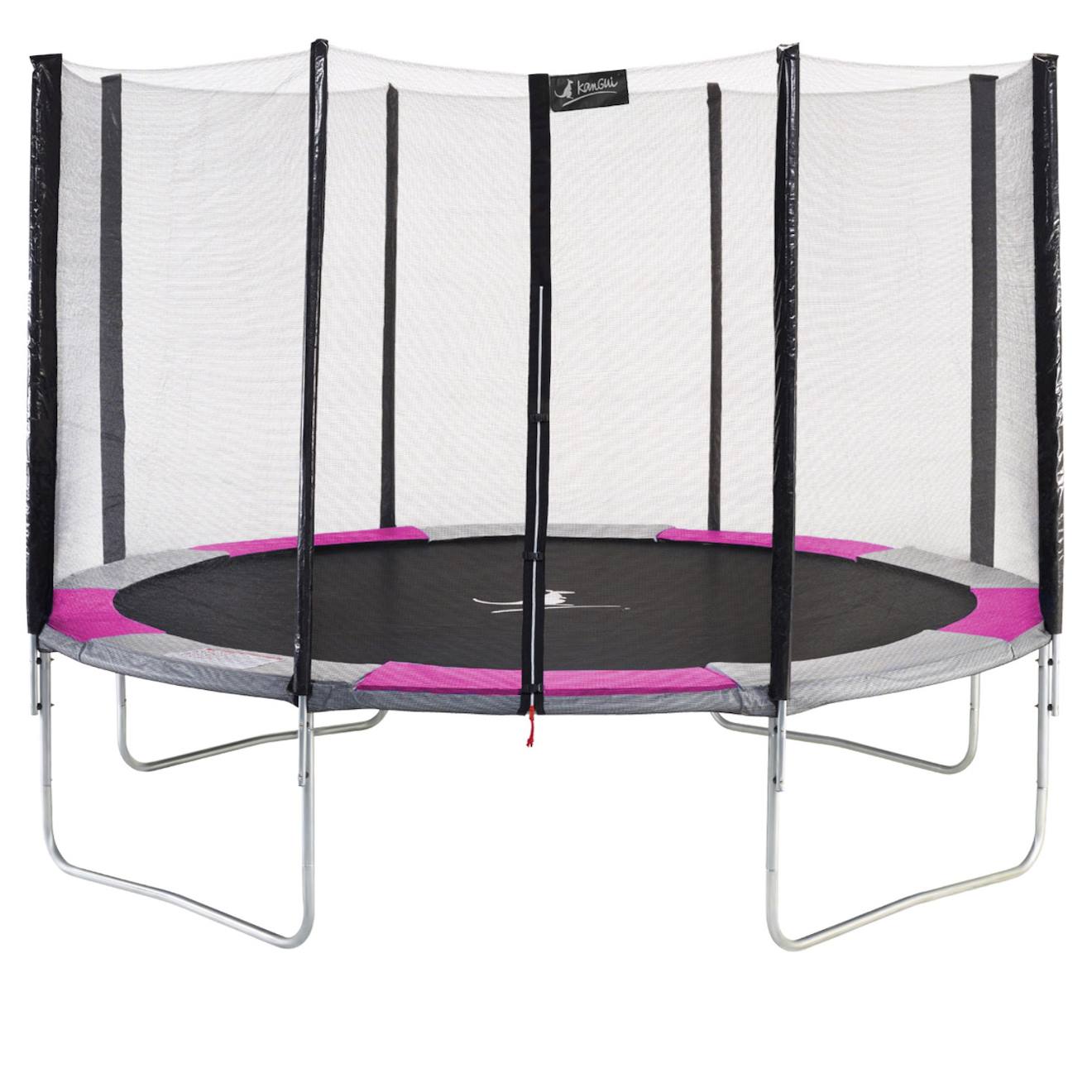 Trampoline Rond Ø 360cm Avec Filet De Sécurité - Ralli 360 Rose