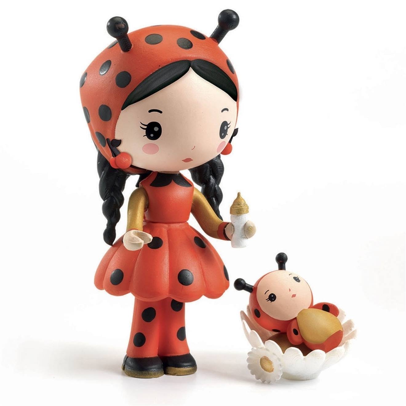 Coco & Minico - Figurines Tinyly Orange