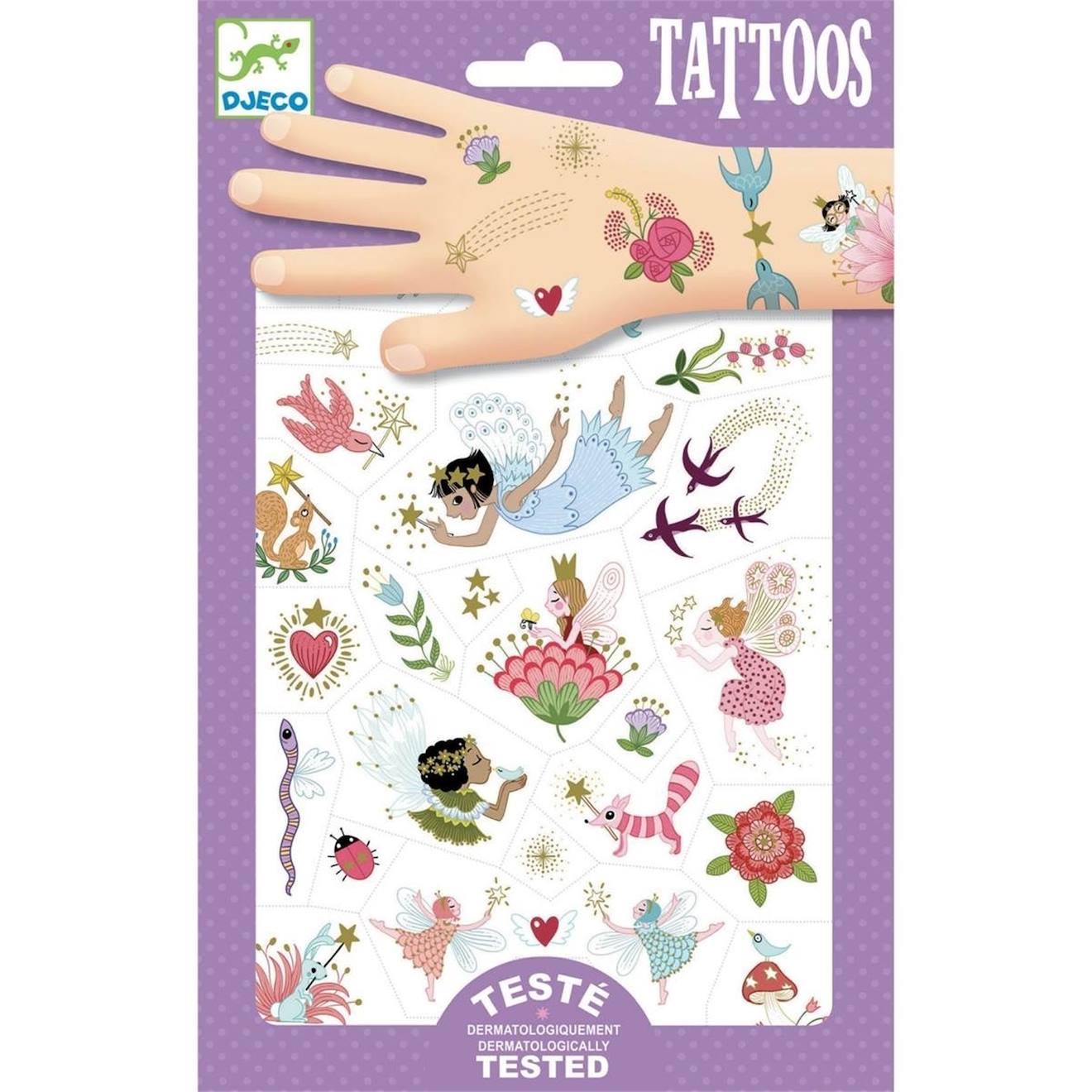 Tatouages - Amis Des Fées Multicolore