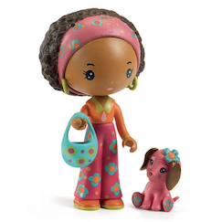 Jouet-Jeux d'imagination-Figurines tinyly poppy & nouky
