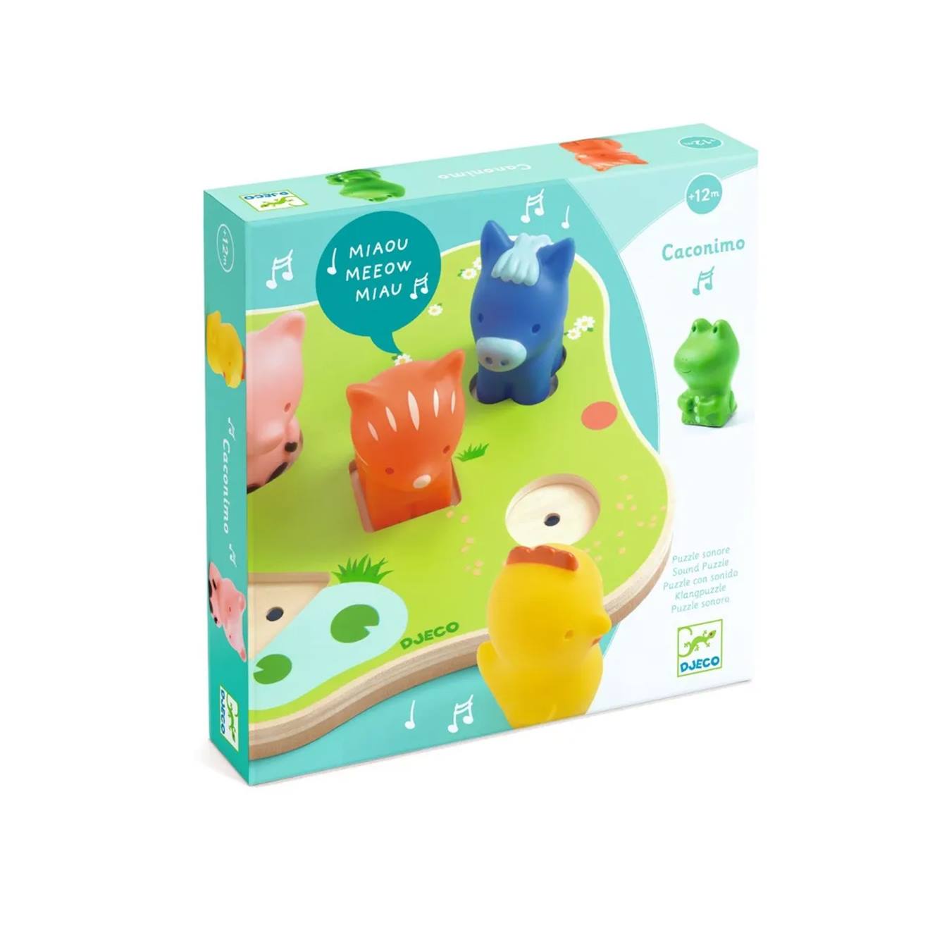 Puzzle Sonore Caconimo Multicolore