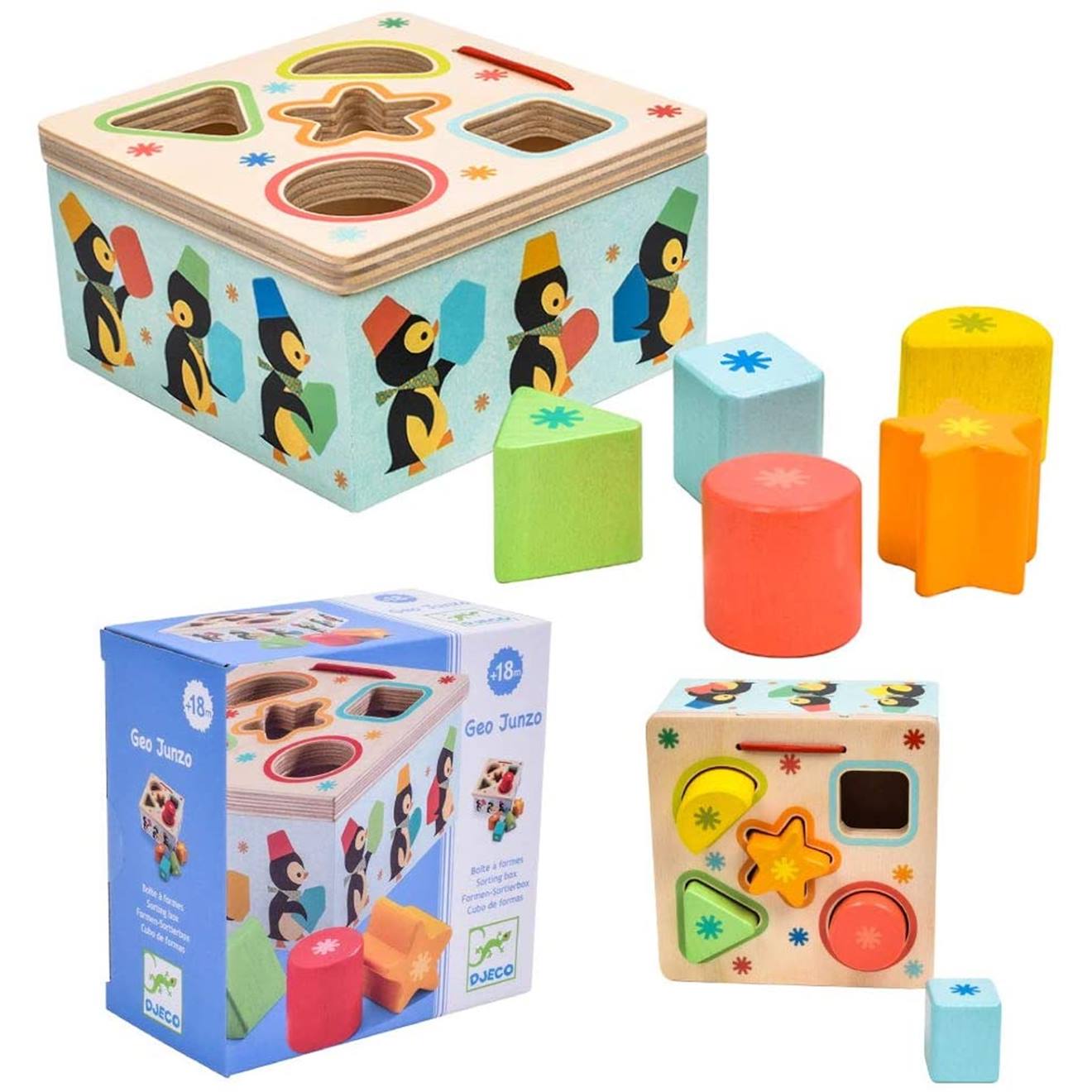 Geo Junzo Petite Boîte À Formes Multicolore