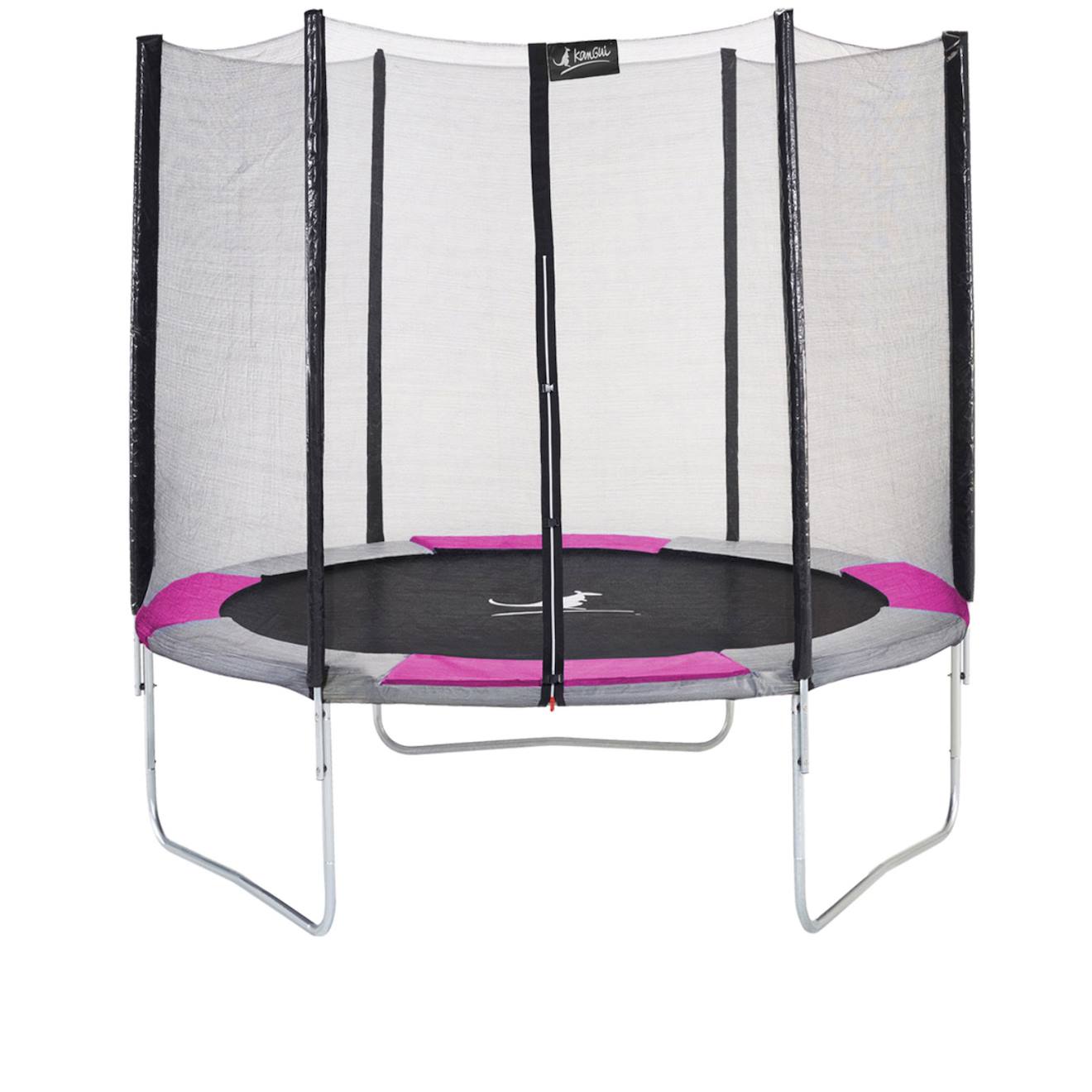 Trampoline Rond Ø 250cm Avec Filet De Sécurité - Ralli 250 Rose