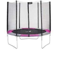 Jouet-Trampoline rond ø 250cm avec filet de sécurité - ralli 250