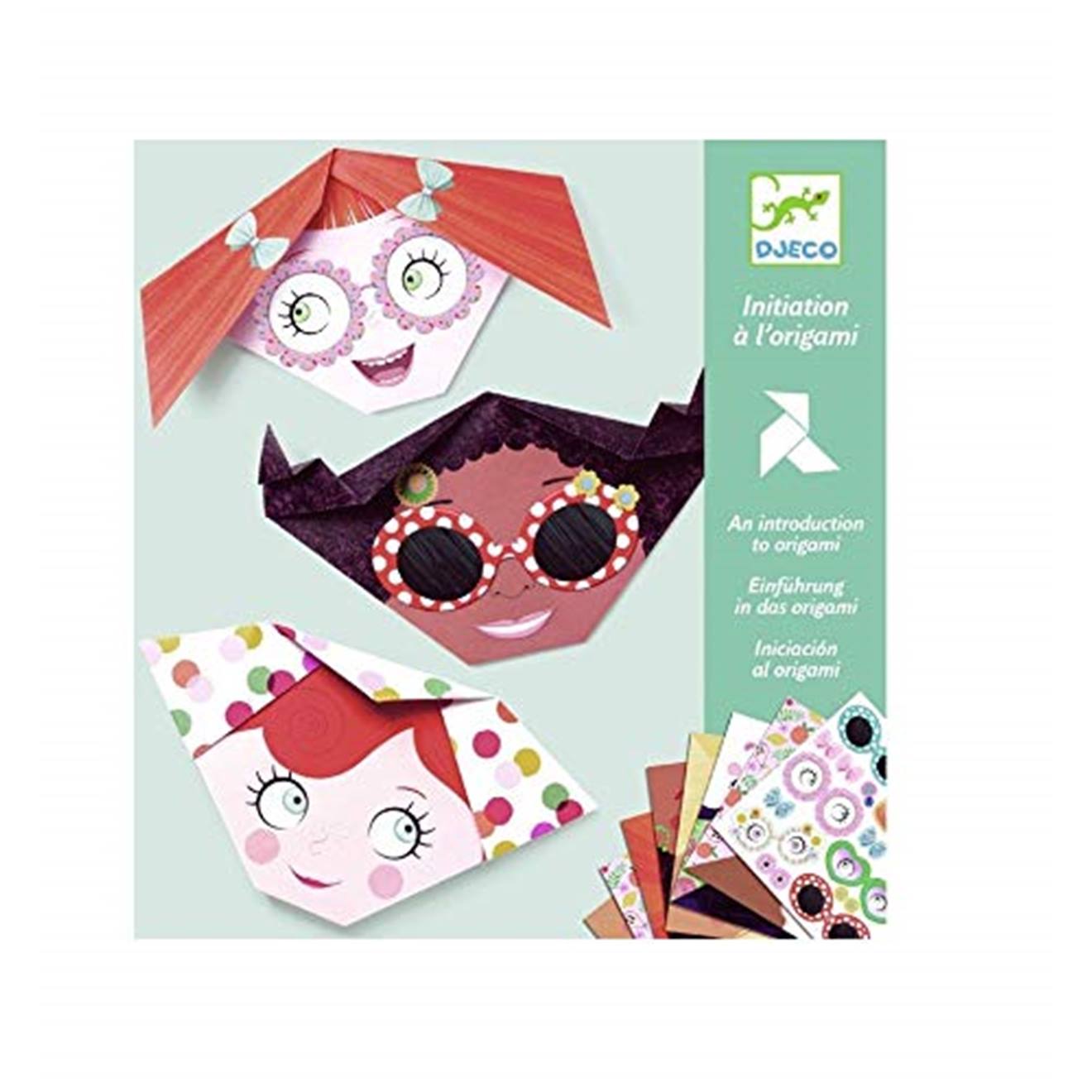 Initiation À L'origami Frimousses Multicolore