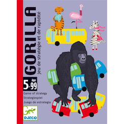 -Jeu de stratégie et de rapidité gorilla