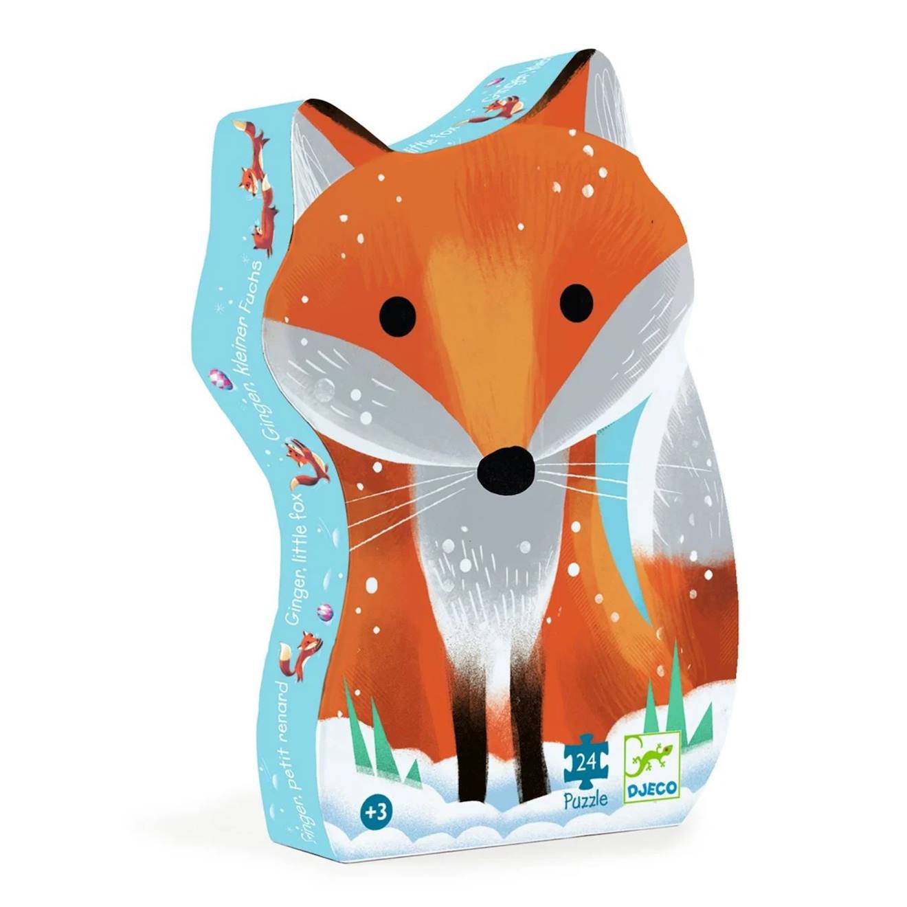 Puzzle 24 Pièces Ginger Petit Renard Multicolore
