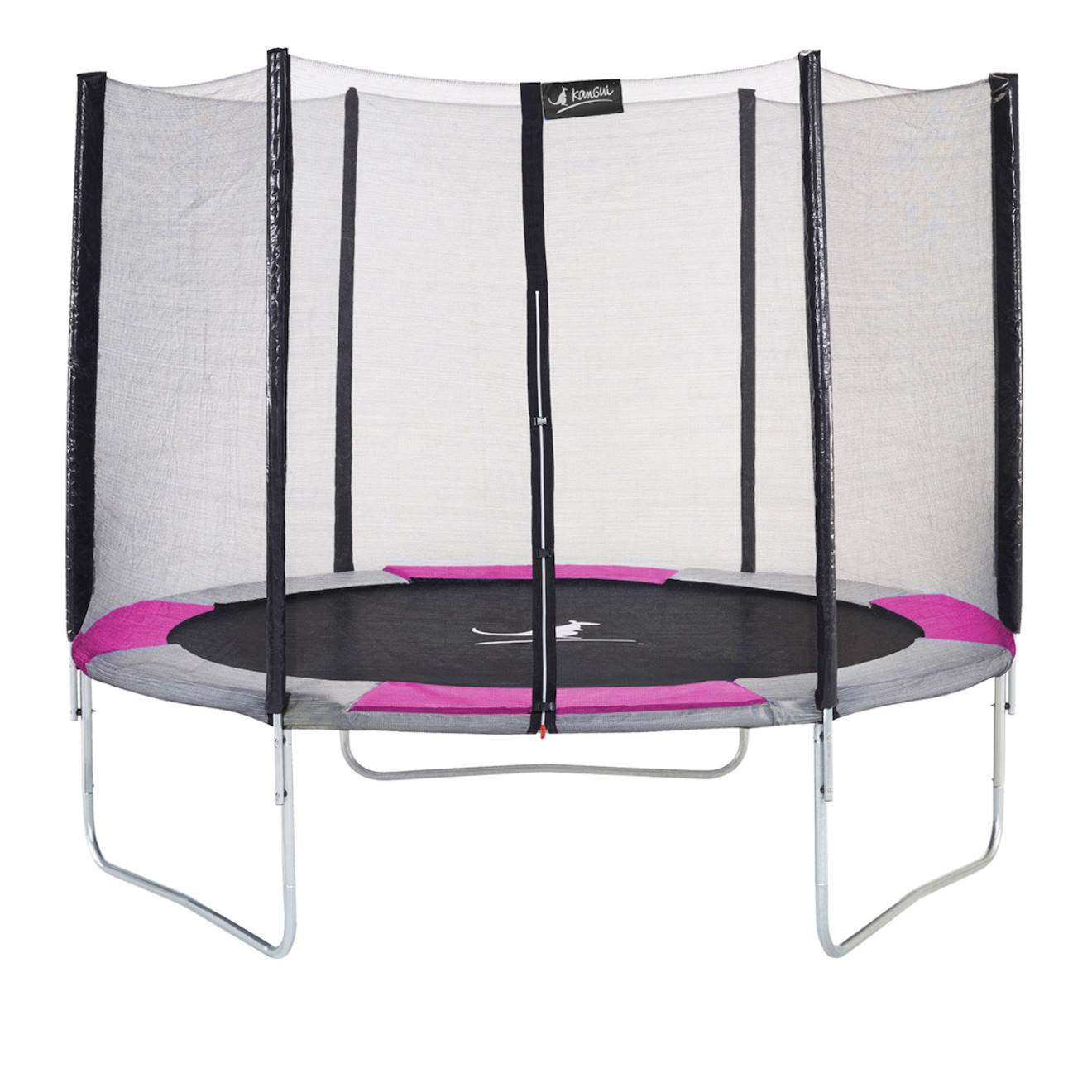 Trampoline Rond Ø 300cm Avec Filet De Sécurité- Ralli 300 Rose