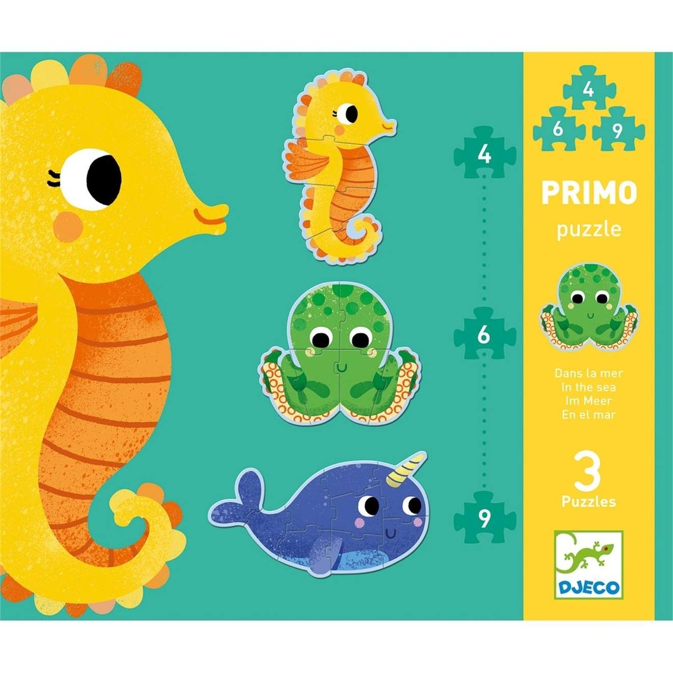 Primo Puzzle Dans La Mer Multicolore