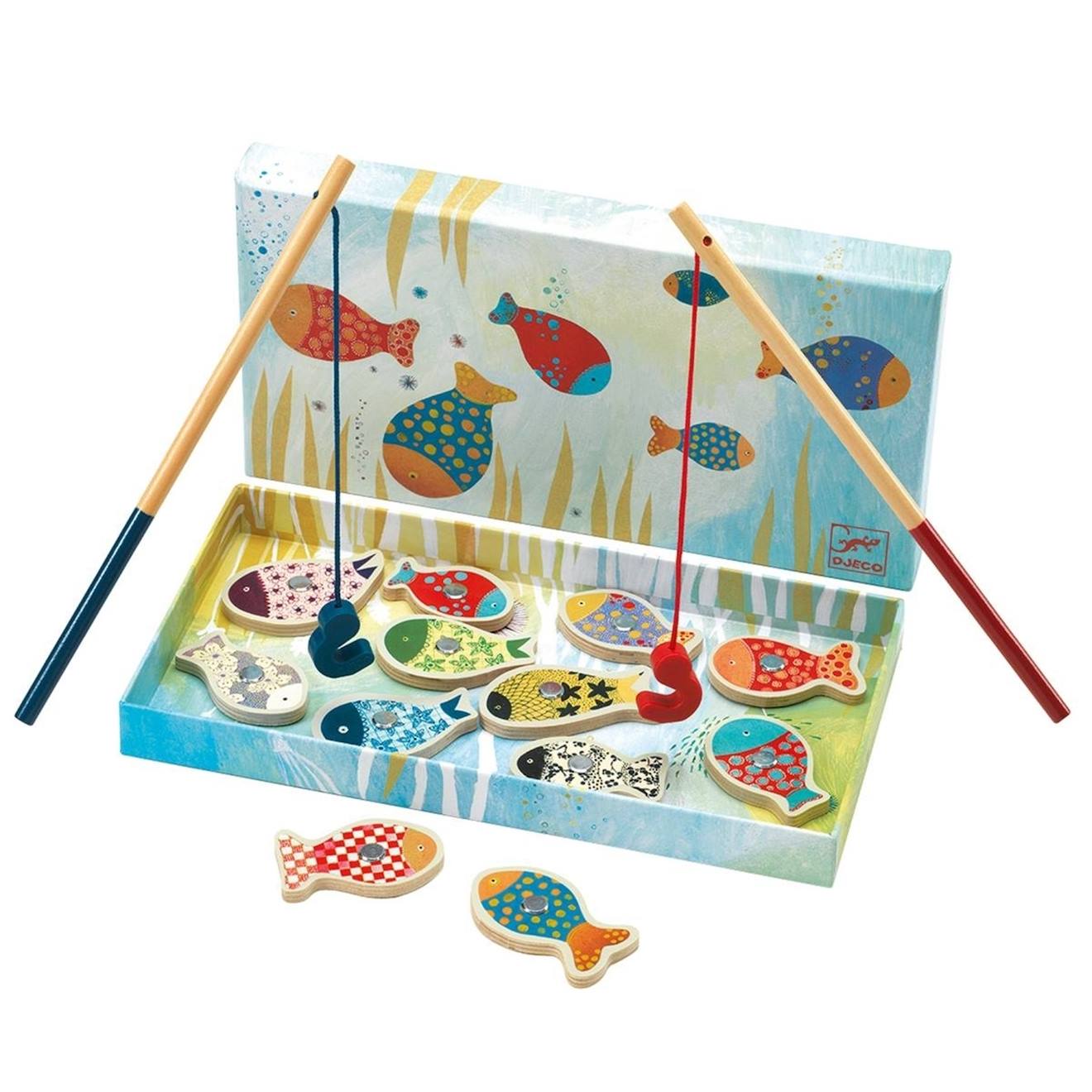 Pêche À La Ligne Magnetique Multicolore
