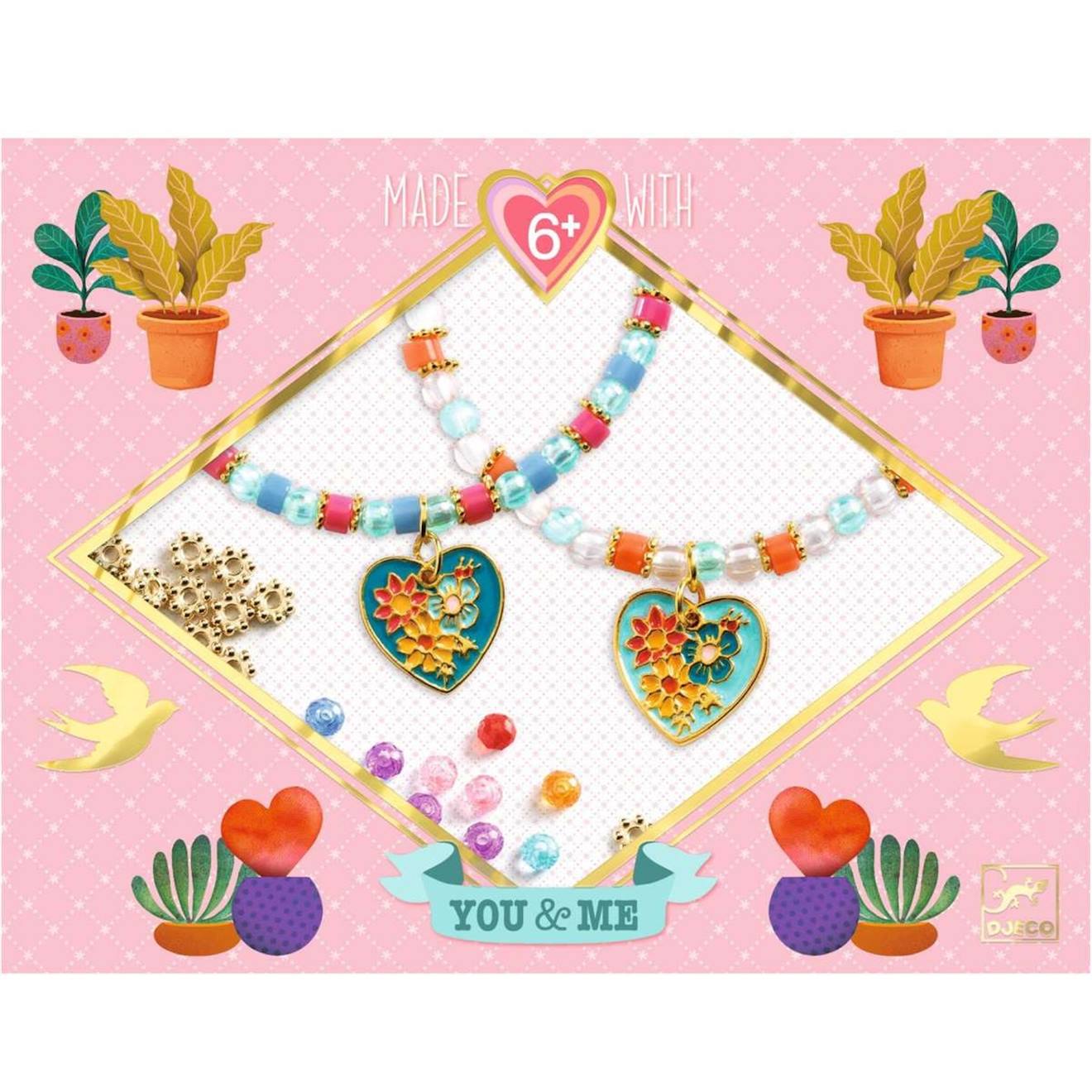 Bijoux Duo Bracelets Coeur You & Me Multicolore