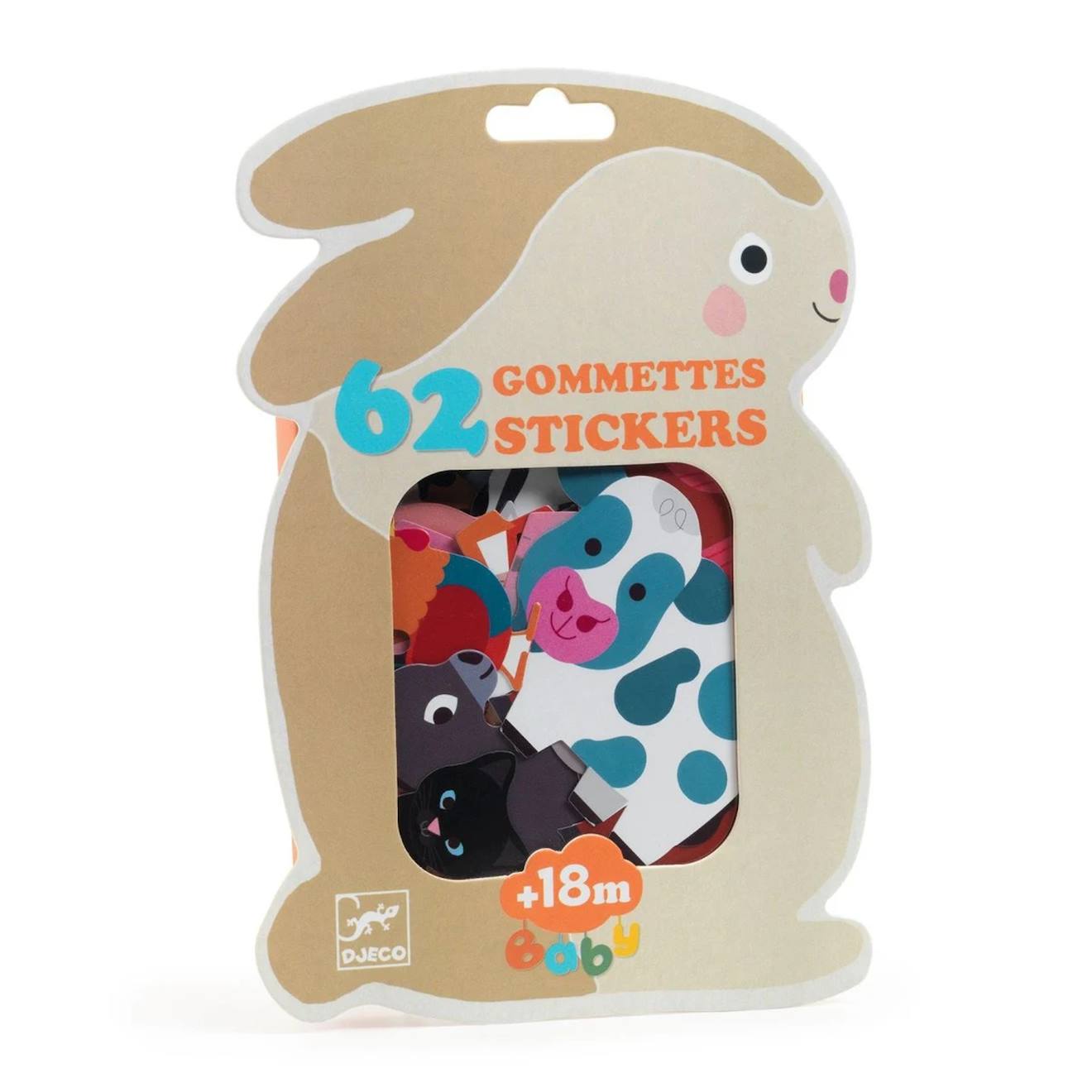 Gommettes Animaux De La Ferme Multicolore