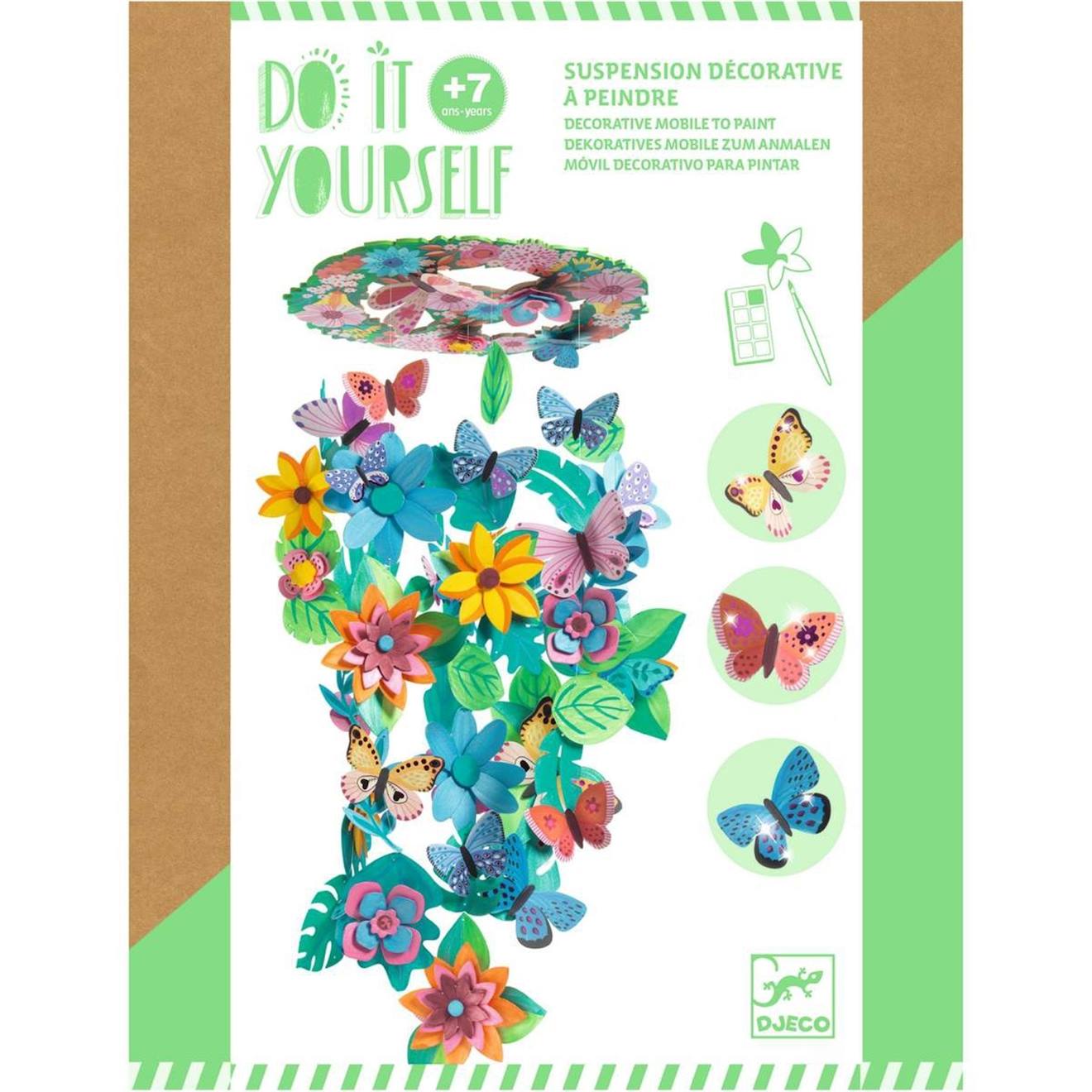 Do It Yourself Suspension Décorative À Peindre Springtime Multicolore