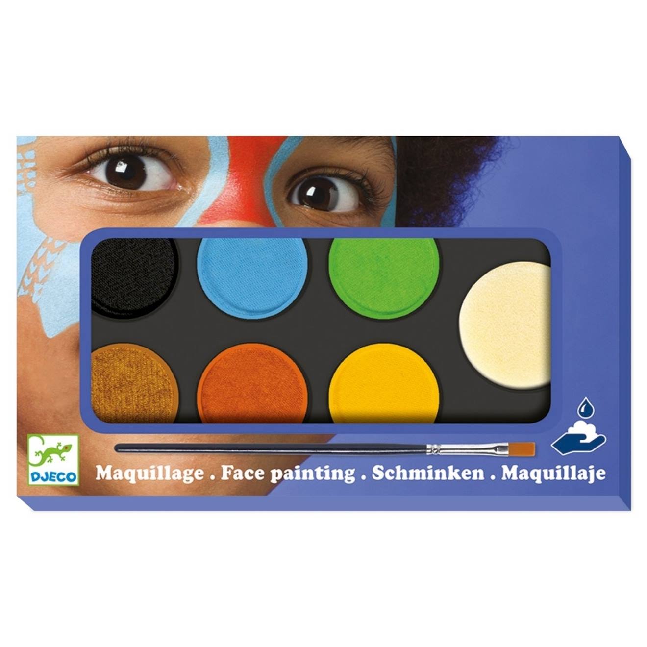 Maquillage Palette 6 Couleurs Nature Multicolore
