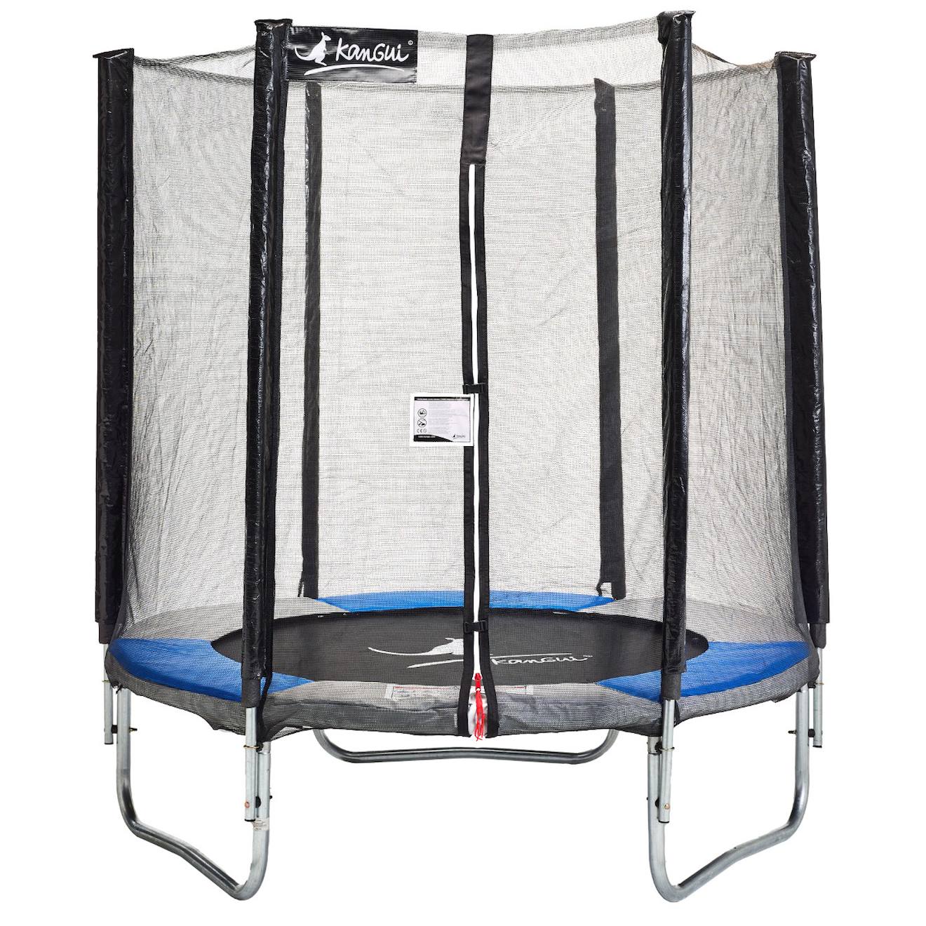 Trampoline Rond Ø180cm Avec Filet De Sécurité - Ralli 180 Bleu