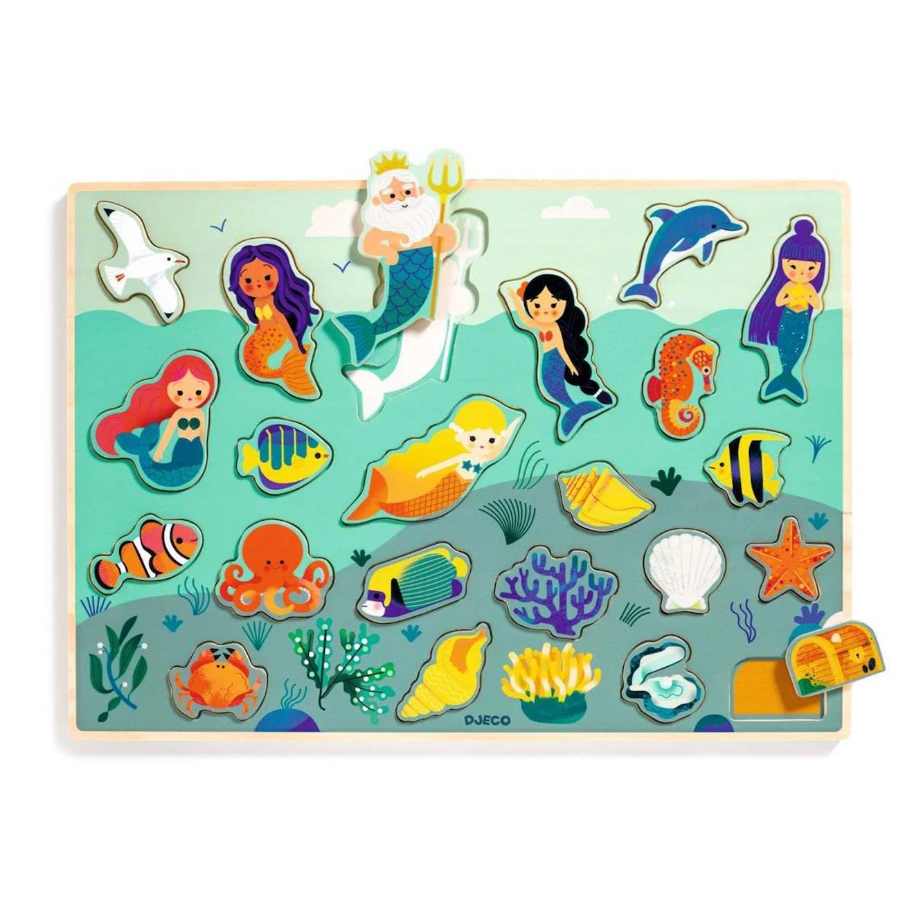 Puzzle Sea Multicolore