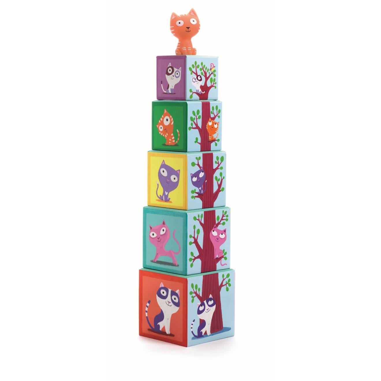 Cubes Premier Âge - Catibloc Multicolore