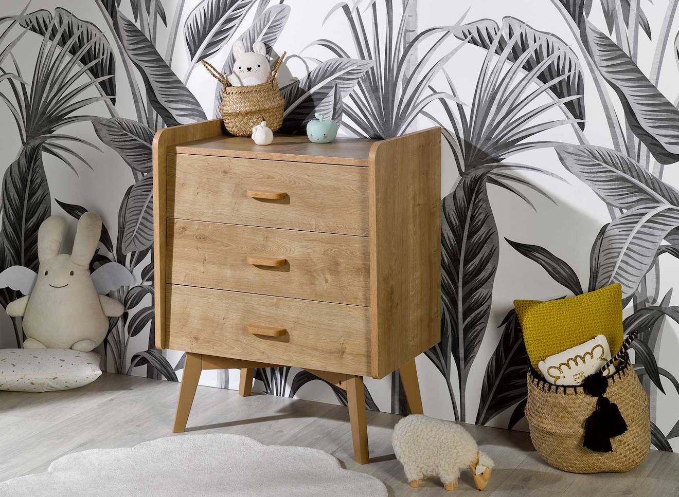 Petite Commode Vintage Icone Bois