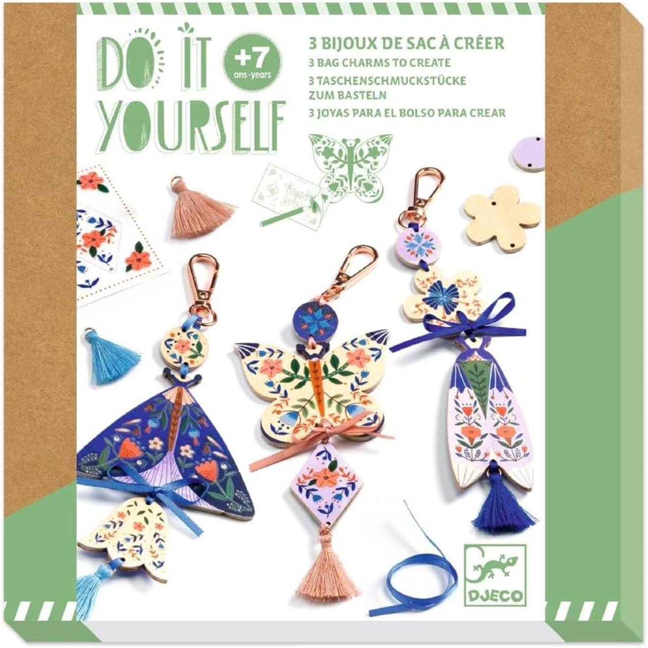 Jeux D'adresse - Pendentif Papillon Multicolore