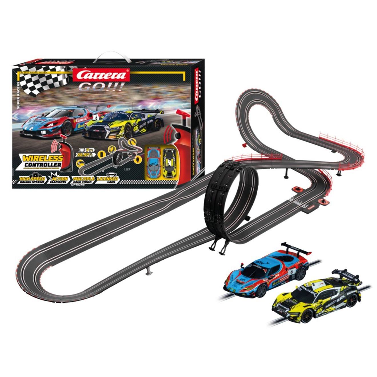 Circuit Super Racers [wireless-sans Fils] Noir