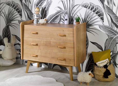 Chambrekids - Commode Vintage Icone Bois