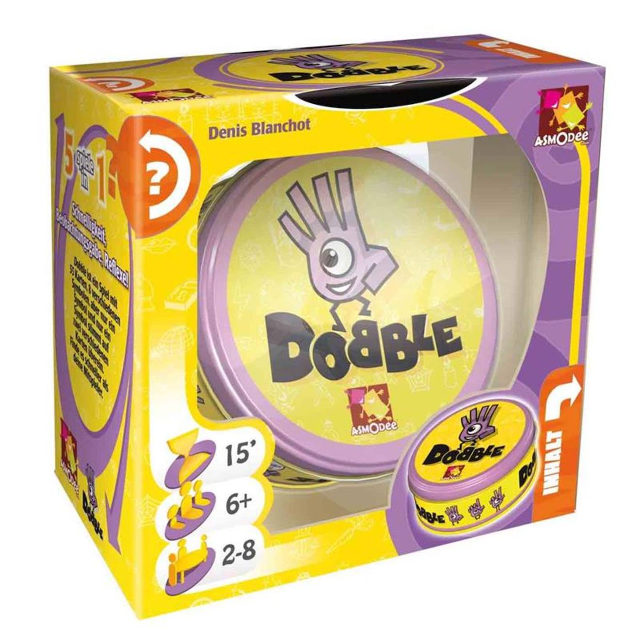 Dobble Jeu De Cartes Jaune