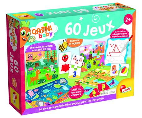 Lisciani Giochi - Carotina Baby 60 Jeux Multicolore