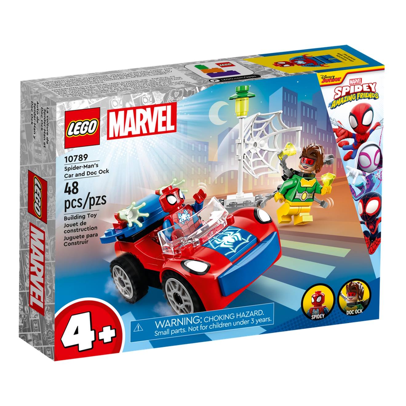Marvel La Voiture De Spider-man Et Docteur Octopus 10789 Multicolore