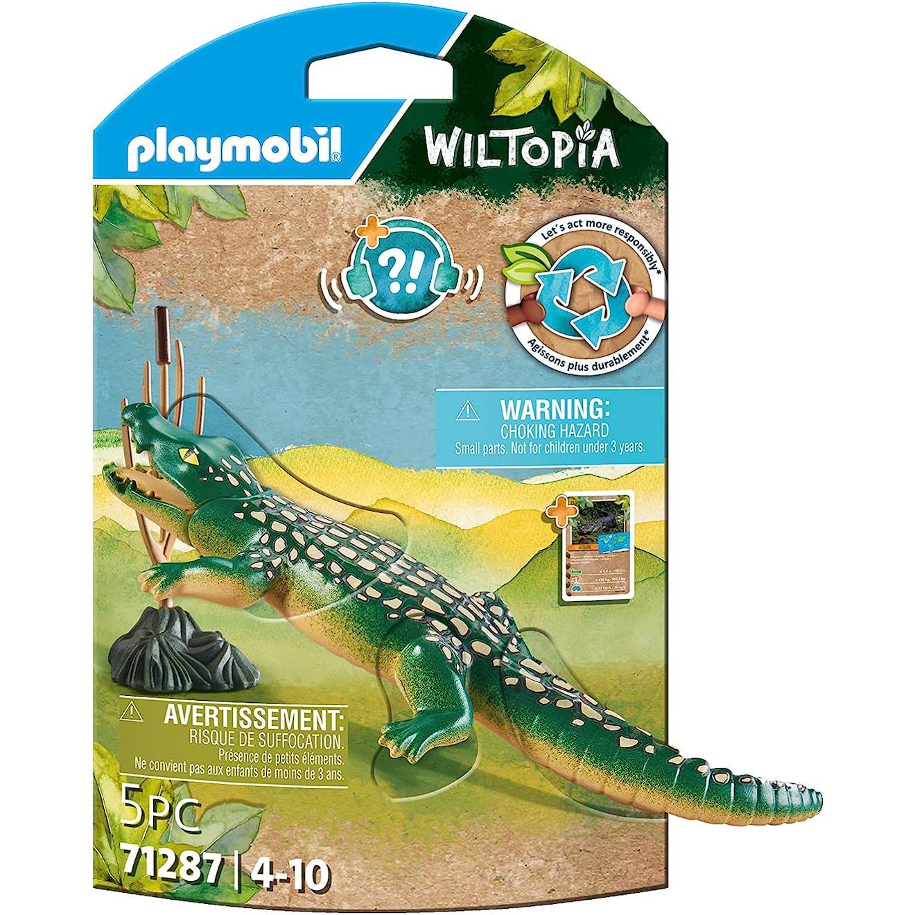 Wiltopia - Alligator 71287 Multicolore