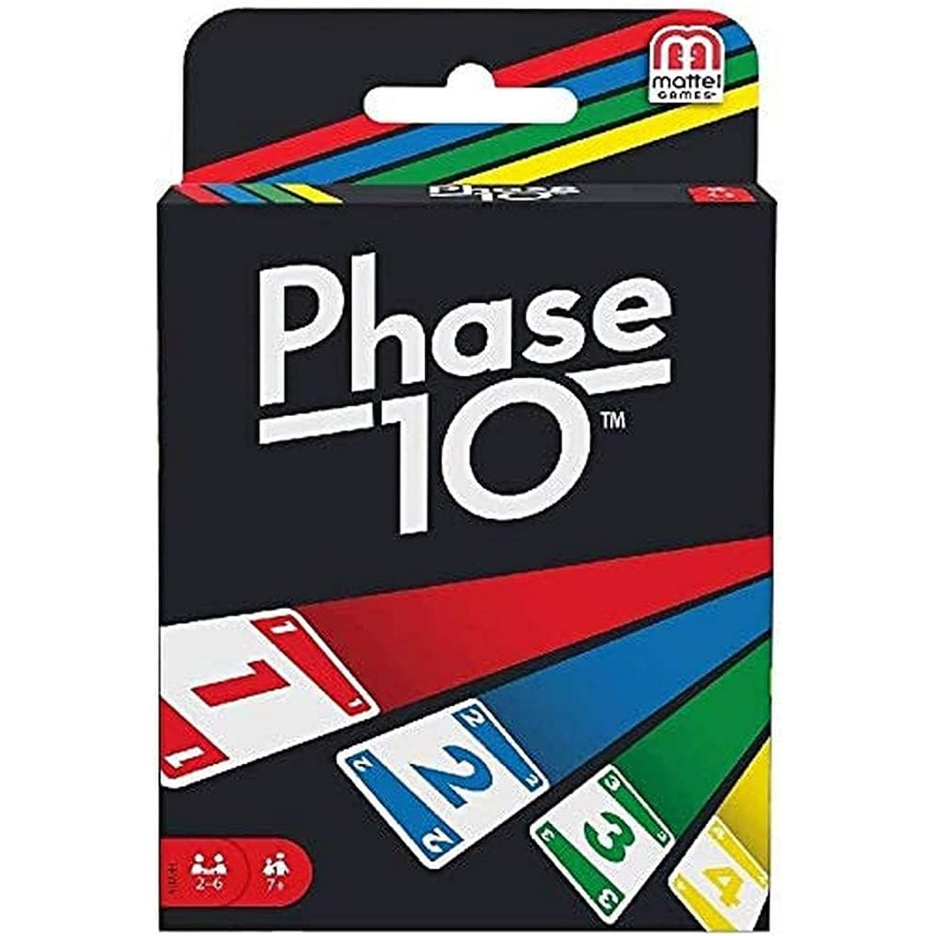 Phase 10 Jeu De Cartes De Style Rami Multicolore