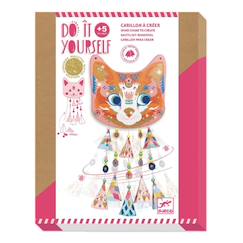 Jouet-Activités artistiques et musicales-Loisirs créatifs-Carillon à créer kitty