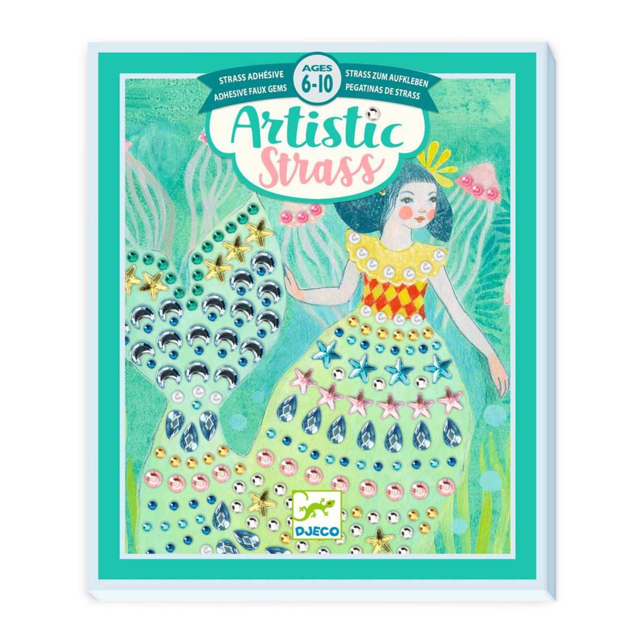 Ondes Aquatiques Artistic Strass Multicolore