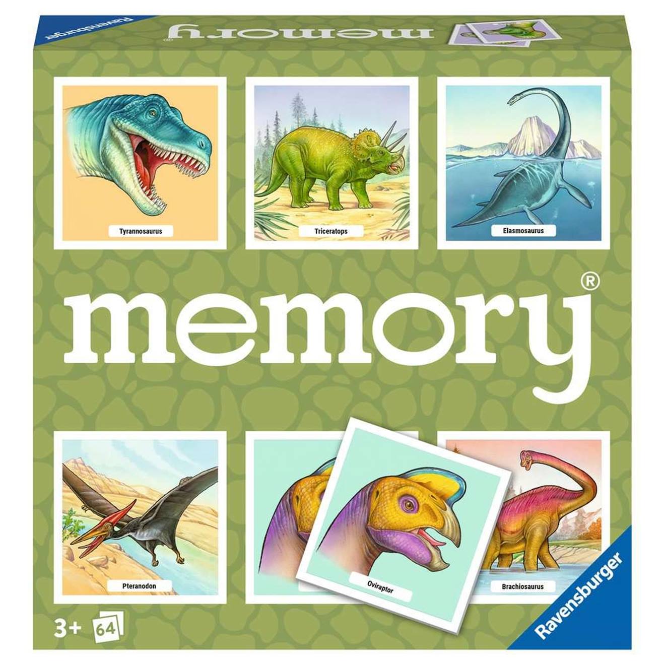Jeu De Carte De Mémoire De Dinosaure® D/f Multicolore