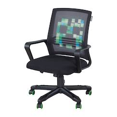 -Chaise gaming minecraft – rotation 360° et hauteur ajustable