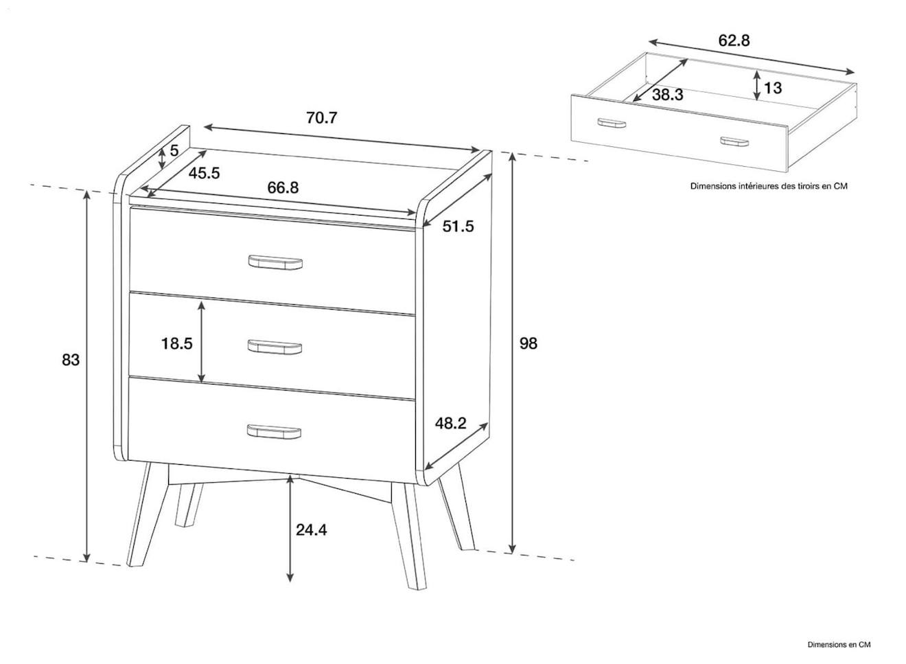 Commode enfant - Mobilier enfant